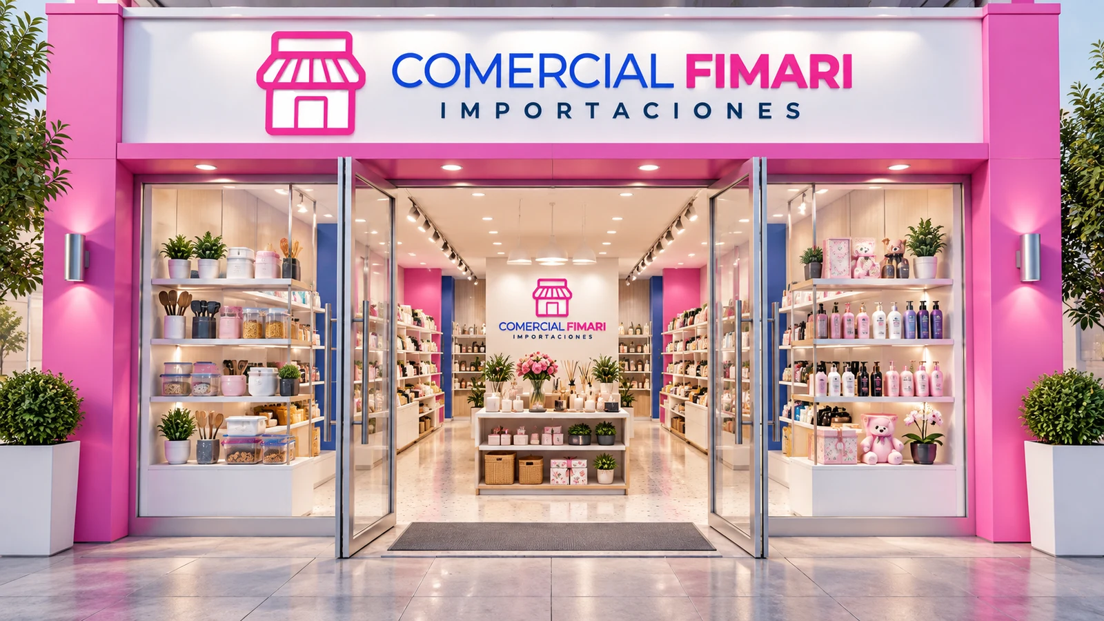 Entrada a Comercial Fimari